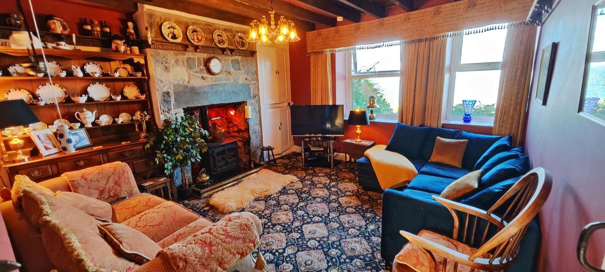 Fantastic Sea Views At Century'S Old Alma'S Cottage - Sleeps Up To 8 Guests Penmaenmawr Экстерьер фото